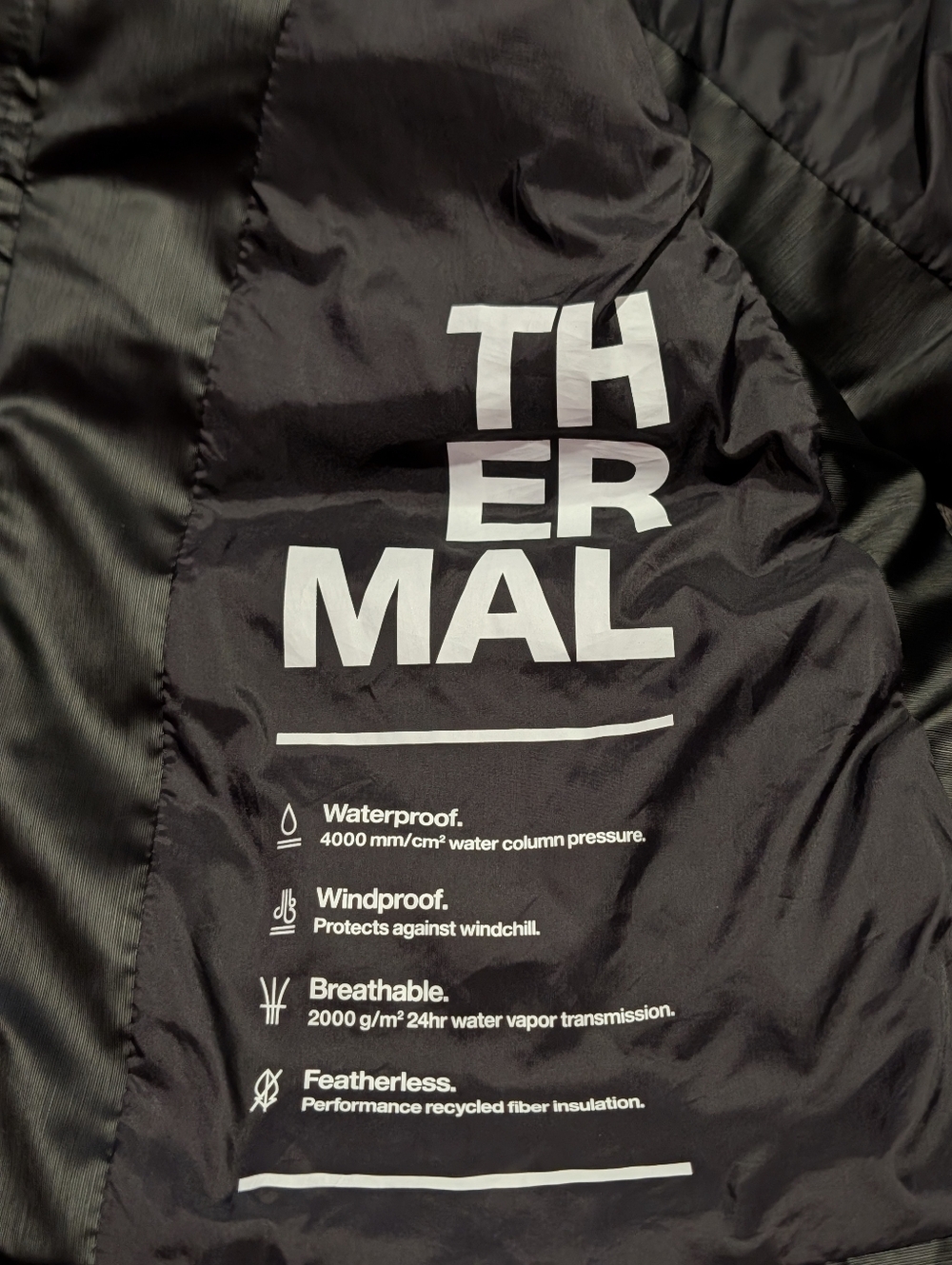 Rains Bator Sleeveless Quilted Jacket Black - Picture 10 of 13